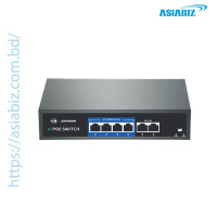 Jovision JVS-S06-4P-65W 4 Port PoE Switch